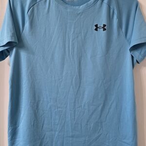 Under Armour Men's Light Blue Short Sleeve Tee